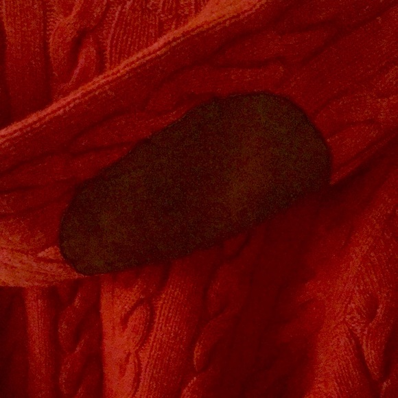 Price Firm!!Vintage Ralph Lauren 100% cashmere hand knit cable crew neck sweater - Picture 5 of 8